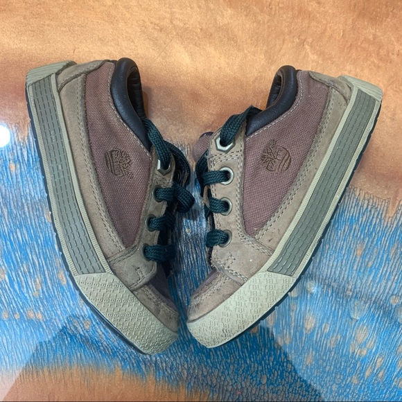 Timberland Brown Leather Sneakers lowtop - Picture 8 of 8